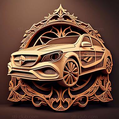 3D мадэль Mercedes Benz CLA (STL)